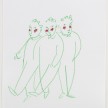 Claire Milbrath. <em>Untitled (22)</em>, 2018. Oil pastel on paper, 23 1/2 x 18 inches  (59.7 x 45.7 cm) thumbnail