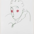 Claire Milbrath. <em>Untitled (39)</em>, 2018. Oil pastel on paper, 23 1/2 x 18 inches  (59.7 x 45.7 cm) thumbnail