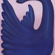 George Rouy. <em>Black Swan</em>, 2018. Acrylic on canvas, 88 5/8 x 70 7/8 inches (225 x 180 cm) thumbnail