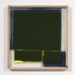 Graham Collins. <i>Gondwana </i>, 2018. Spray enamel on canvas, reclaimed wood, glass, window tint, 29 1/8 x 27 1/2 inches  (74 x 69.9 cm) thumbnail