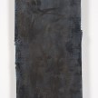 Graham Collins. <i>The Dropdown Menu of the Soul</i>, 2019. Oil and enamel on hemp laid on ceramic, 25 x 11 3/4 inches  (63.5 x 29.8 cm) thumbnail