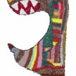 Hannah Epstein. <em>Monstronaut</em>, 2018. Wool, acrylic, polyester and burlap, 96 x 43 inches (243.8 x 109.2 cm) thumbnail