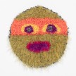 Hannah Epstein. <em>Planet Accidental Ninja Turtle</em>, 2018. Wool, acrylic and polyester, 21 x 21 inches (53.3 x 53.3 cm) thumbnail