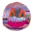Hannah Epstein. <em>Planet Friendly</em>, 2018. Wool, acrylic, polyester, nylon and burlap, 46 x 47 inches (116.8 x 119.4 cm) thumbnail