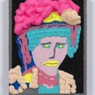 Dominic Dispirito. <em>Pouty pearly</em>, 2018. Manually printed PLA plastic on board, 11 3/4 x 8 1/4 inches  (30 x 21 cm) thumbnail