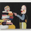 Gabby Rosenberg. <em>Gaze Interruption (from One Party)</em>, 2018. Acrylic on canvas, 40 x 48 inches (101.6 x 121.9 cm) thumbnail