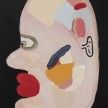 Gabby Rosenberg. <em>Gaze Interruption (from One Party)</em>, 2018. Acrylic on canvas, 40 x 48 inches (101.6 x 121.9 cm) Detail thumbnail