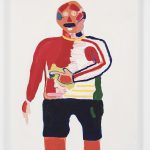 Gabby Rosenberg. <em>Self Operation: Self Operator</em>, 2019. Acrylic on canvas, 48 x 36 inches  (121.9 x 91.4 cm)