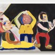 Gabby Rosenberg. <em>Home Video</em>, 2019. Acrylic on canvas, 36 x 48 inches  (91.4 x 121.9 cm) thumbnail