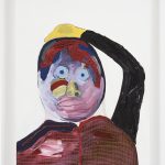 Gabby Rosenberg. <em>Mirror Contemplation</em>, 2019. Acrylic on canvas, 40 x 30 inches  (101.6 x 76.2 cm)