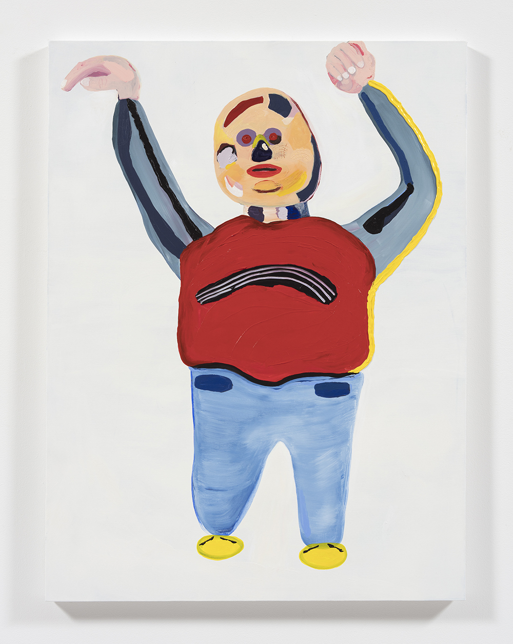 Gabby Rosenberg. <em>Dancing Queen</em>, 2019. Acrylic on canvas, 48 x 36 inches (121.9 x 91.4 cm)