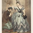 Pierre Numa Bassaget. <em>Libre Exchange. J’ai Le Sac (A Fair Exchange. I Have the Purse.),</em> c. 1864. Color lithograph. thumbnail