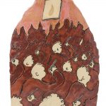 Kevin McNamee-Tweed. <em>Untitled Untitled</em>, 2018. Glazed ceramic, 11 x 9 inches  (27.9 x 22.9 cm)