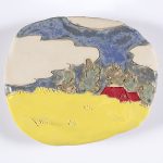 Kevin McNamee-Tweed. <em>House (ABC)</em>, 2018. Glazed ceramic, 4 x 6 inches  (10.2 x 15.2 cm)