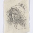 Kevin McNamee-Tweed. <em>Untitled</em>, 2018. Graphite on mulberry paper, 7 x 4 3/4 inches  (17.8 x 12.1 cm) thumbnail