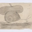 Kevin McNamee-Tweed. <em>Snail (Artist)</em>, 2018. Graphite on mulberry paper, 6 1/2 x 8 7/8 inches  (16.5 x 22.5 cm) thumbnail