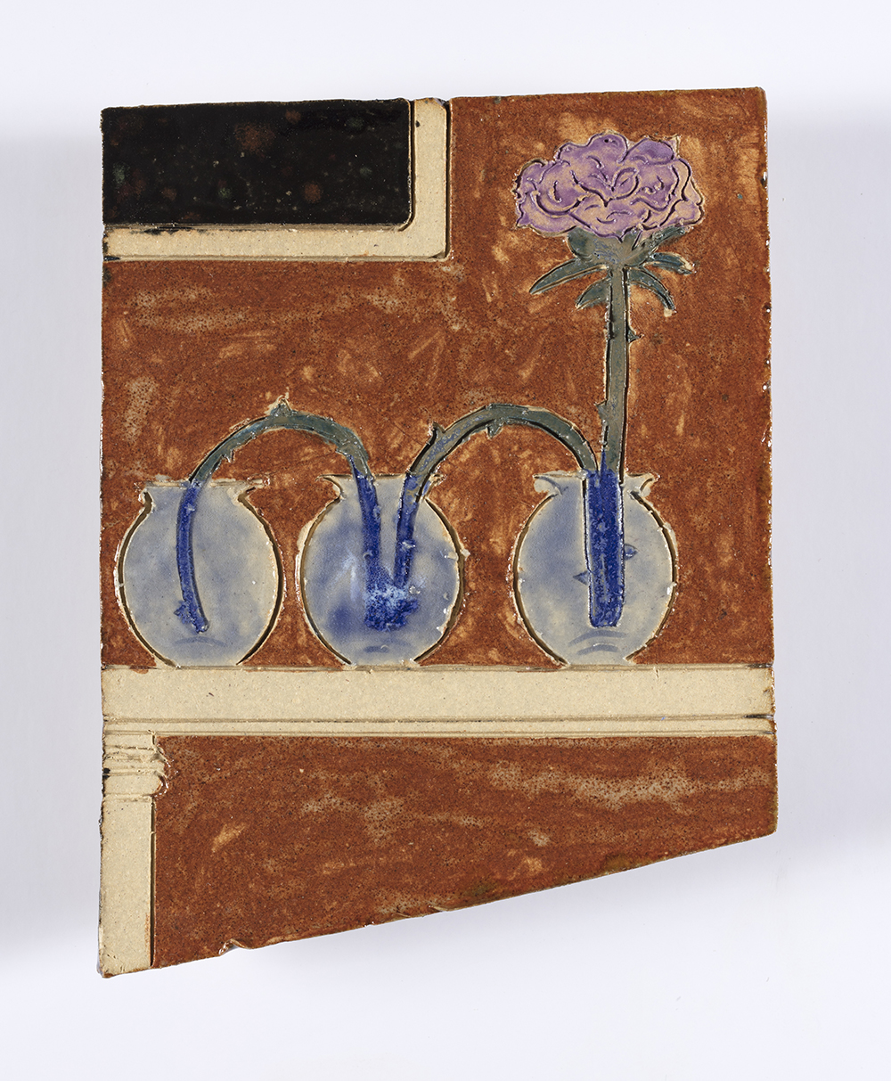 Kevin McNamee-Tweed. <em>Untitled (Vase)</em>, 2019. Glazed ceramic, 5 3/4 x 4 1/2 inches  (14.6 x 11.4 cm)