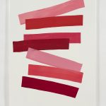 Jessica Wilson, <em>Loose</em>, 2019. Oil on canvas, 63 x 47 1/4 inches  (160 x 120 cm)
