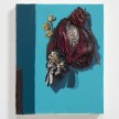 Herman Aguirre.<em> Amor</em>, 2019. Oil on canvas, 20 x 16 x 2 1/2 inches (50.8 x 40.6 x 6.4 cm) thumbnail