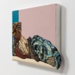 Herman Aguirre. <em> Hombro</em>, 2019. Oil on canvas, 16 x 21 1/2 x 3 inches (40.6 x 54.6 x 7.6 cm) thumbnail