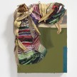 Herman Aguirre <em> Luto</em>, 2019. Oil on canvas, 16 x 12 x 3 1/2 inches  (40.6 x 30.5 x 8.9 cm) thumbnail