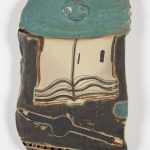 Kevin McNamee-Tweed. <em> Notebook 33</em>, 2019. Glazed ceramic, 10 1/2 x 8 inches  (26.7 x 20.3 cm)