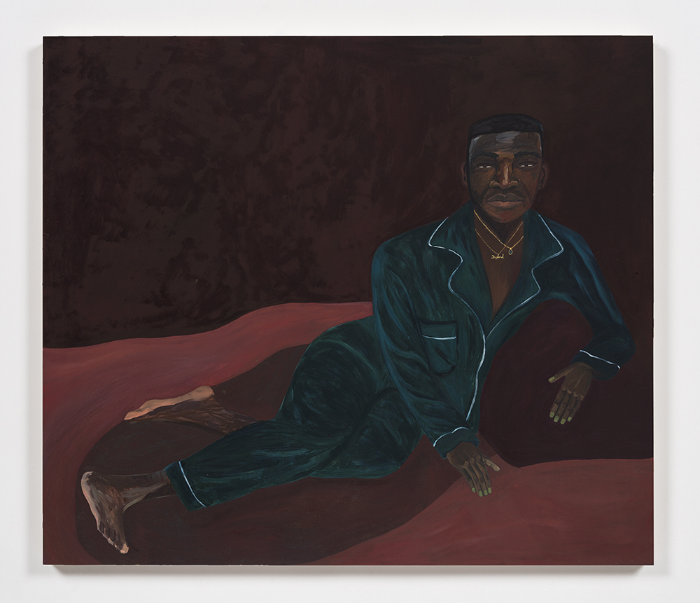 Rebecca Shippee.<em> Jarvis</em>, 2019. Oil on canvas, 58 x 68 inches (147.3 x 172.7 cm)