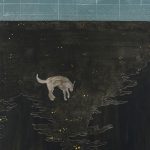 Francisco Rodriguez.<em> Dog at Night</em>, 2019. Oil on canvas, 23 5/8 x 19 5/8 inches (60 x 50 cm)