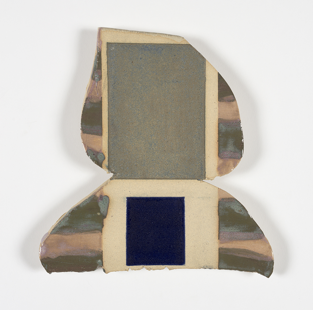 Kevin McNamee-Tweed.<em> Circa</em>, 2018. Glazed stoneware, 9 1/2 x 9 1/4 inches (24.1 x 23.5 cm)