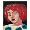 Dominic Dispirito.<em> mum as a child</em>, 2019. Oil on canvas, 11 3/4 x 9 7/8 in (30 x 25 cm) thumbnail