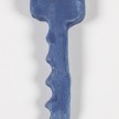 Kevin McNamee-Tweed.<em> Key (Irish Blue)</em>, 2019. Glazed ceramic, 4 x 1 inches (10.2 x 2.5 cm) thumbnail