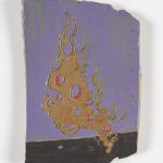 Kevin McNamee-Tweed.<em> Spontaneoto</em>, 2019. Glazed ceramic, 9 x 6 inches (22.9 x 15.2 cm)