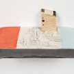 Kevin McNamee-Tweed.<em> Belger</em>, 2019. Ink and colored pencil on muslin mounted to wood, 4 1/4 x 10 1/2 x 5 1/2 inches (10.8 x 26.7 x 14 cm) thumbnail
