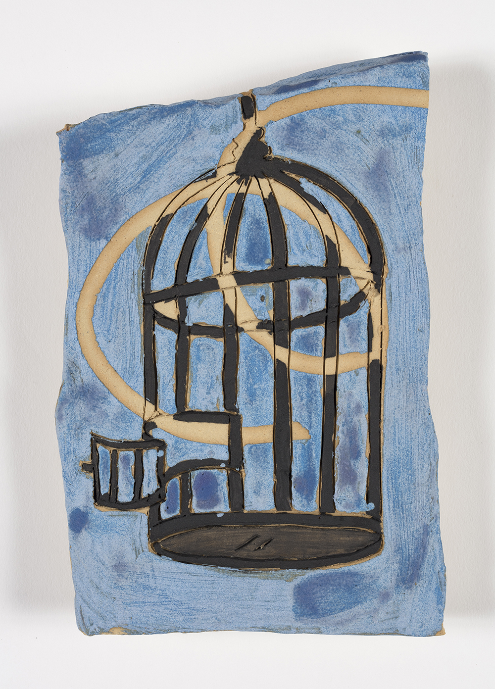 Kevin McNamee-Tweed.<em> Esc</em>, 2019. Glazed ceramic, 7 1/4 x 5 inches (18.4 x 12.7 cm)