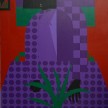 Jon Key.<em> The Man in the Red Room No. 3</em>, 2019. Acrylic on canvas, 48 x 36 inches (121.9 x 91.4 cm) thumbnail