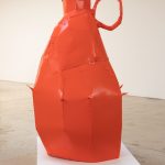 Jesse Pollock. <em>Stinger</em>, 2019. Welded steel, polyurethane paint, 80 x 56 x 51 inches (203.2 x 142.2 x 129.5 cm)