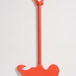 Jesse Pollock. <em>Eend</em>, 2019. Welded steel, polyurethane paint, 55 1/2 x 25 x 2 inches (141 x 63.5 x 5.1 cm)