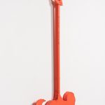 Jesse Pollock. <em>Eend</em>, 2019. Welded steel, polyurethane paint, 55 1/2 x 25 x 2 inches (141 x 63.5 x 5.1 cm)