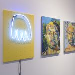 <em>Cartoons Too</em>. Installation view, Steve Turner, 2020