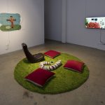 <em>Making Bets in a Burning House</em>, Installation view, Steve Turner, 2020