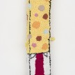 Hannah Epstein. <em>Stretch Bob Square Pants</em>, 2019. Wool, acrylic, burlap, polyfill and found Sponge Bob body parts, 47 x 14 x 4 inches (119.4 x 35.6 x 10.2 cm) thumbnail
