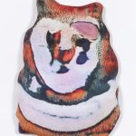 Hannah Epstein. <em>Terry Munster</em>, 2020. Digital print on lycra; polyfill and wood, 21 1/2 x 14 x 2 inches (54.6 x 35.6 x 5.1 cm)