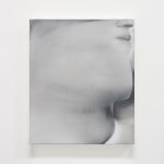 Jingze Du. <em>Under the Peach Tree</em>, 2020. Oil on linen, 23 5/8 x 19 5/8 inches (60 x 50 cm)