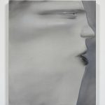 Jingze Du. <em>Evening Gaze</em>, 2020. Oil on linen, 23 5/8 x 19 5/8 inches (60 x 50 cm)