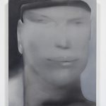 Jingze Du. <em>Dinner Guest</em>, 2020. Oil on linen, 23 5/8 x 19 5/8 inches (60 x 50 cm)