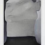 Jingze Du. <em>The Librarian</em>, 2020. Oil on linen, 39 3/8 x 27 1/2 inches (100 x 70 cm)