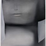 Jingze Du. <em>Looking at the Sea</em>, 2020. Oil on linen, 59 x 47 1/4 inches (150 x 120 cm)