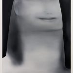 Jingze Du. <em>Picking Cherries</em>, 2020. Oil on linen, 47 1/4 x 39 3/8 inches (120 x 100 cm)