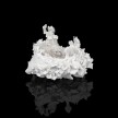 Kiyoshi Kaneshiro. <em>Fractured Vessel (44)</em>, 2020. Porcelain and glaze, 7 x 9 x 9 1/2 inches (17.8 x 22.9 x 24.1 cm) thumbnail