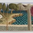 Siro Cugusi. <em>Forest III</em>, 2019. Oil on canvas, 76 3/4 x 157 1/2 inches (195 x 400 cm) thumbnail